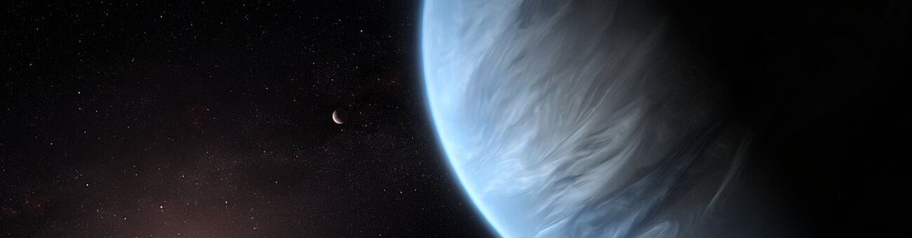 Artist's impression of K2-18 b
